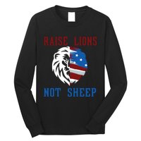 Raise Lions Not Sheep Long Sleeve Shirt