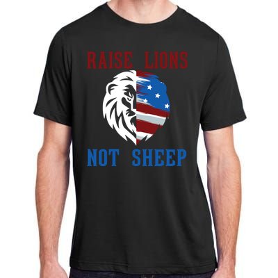 Raise Lions Not Sheep Adult ChromaSoft Performance T-Shirt