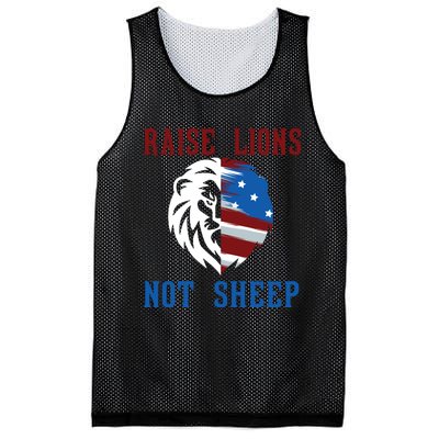 Raise Lions Not Sheep Mesh Reversible Basketball Jersey Tank