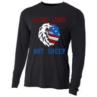 Raise Lions Not Sheep Cooling Performance Long Sleeve Crew