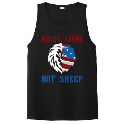 Raise Lions Not Sheep PosiCharge Competitor Tank