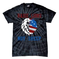 Raise Lions Not Sheep Tie-Dye T-Shirt