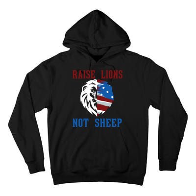 Raise Lions Not Sheep Tall Hoodie