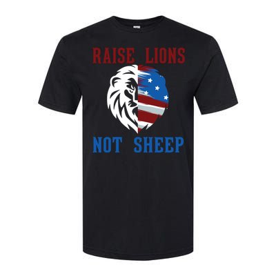 Raise Lions Not Sheep Softstyle CVC T-Shirt