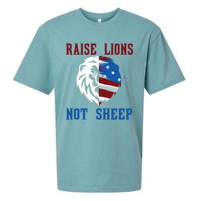 Raise Lions Not Sheep Sueded Cloud Jersey T-Shirt