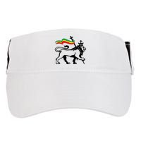 Rasta Lion Of Judah Rastafarian Reggae Lion And Christian Adult Drive Performance Visor