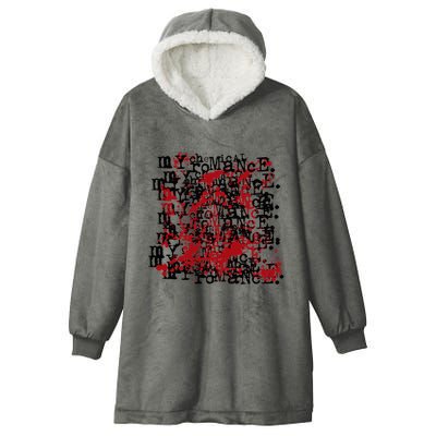Revenge Logo On Repeat Hooded Wearable Blanket