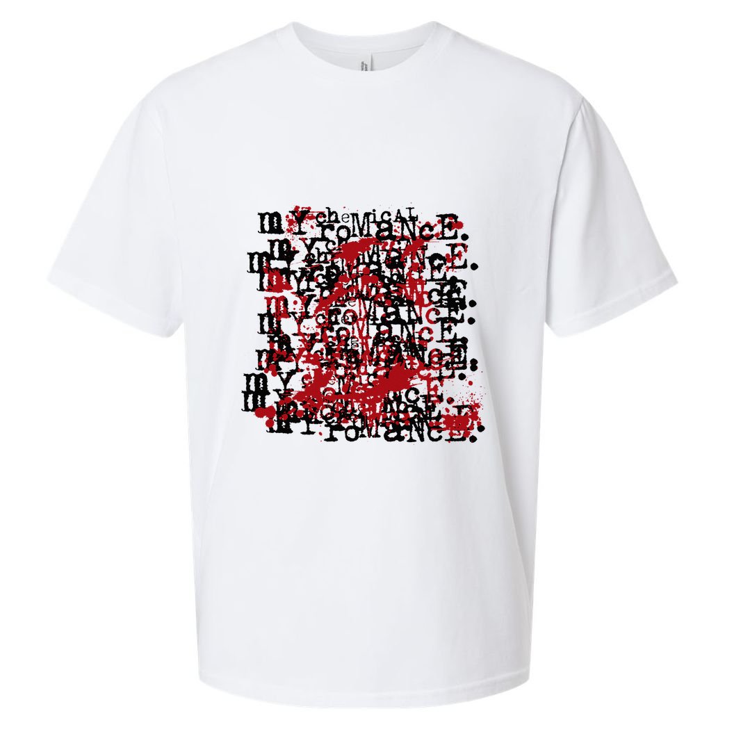 Revenge Logo On Repeat Sueded Cloud Jersey T-Shirt