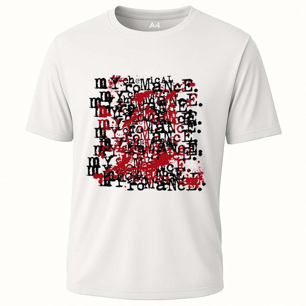 Revenge Logo On Repeat Cooling Performance Crew T-Shirt