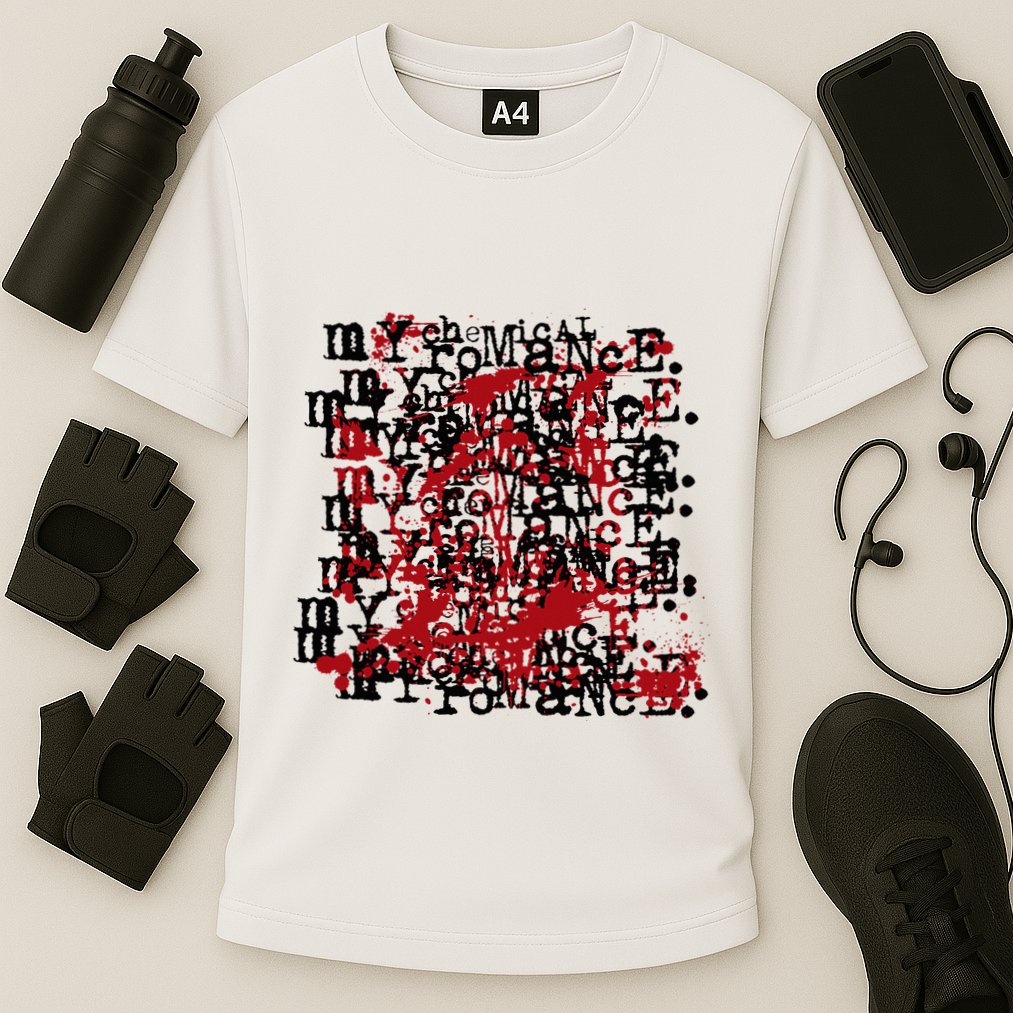 Revenge Logo On Repeat Cooling Performance Crew T-Shirt