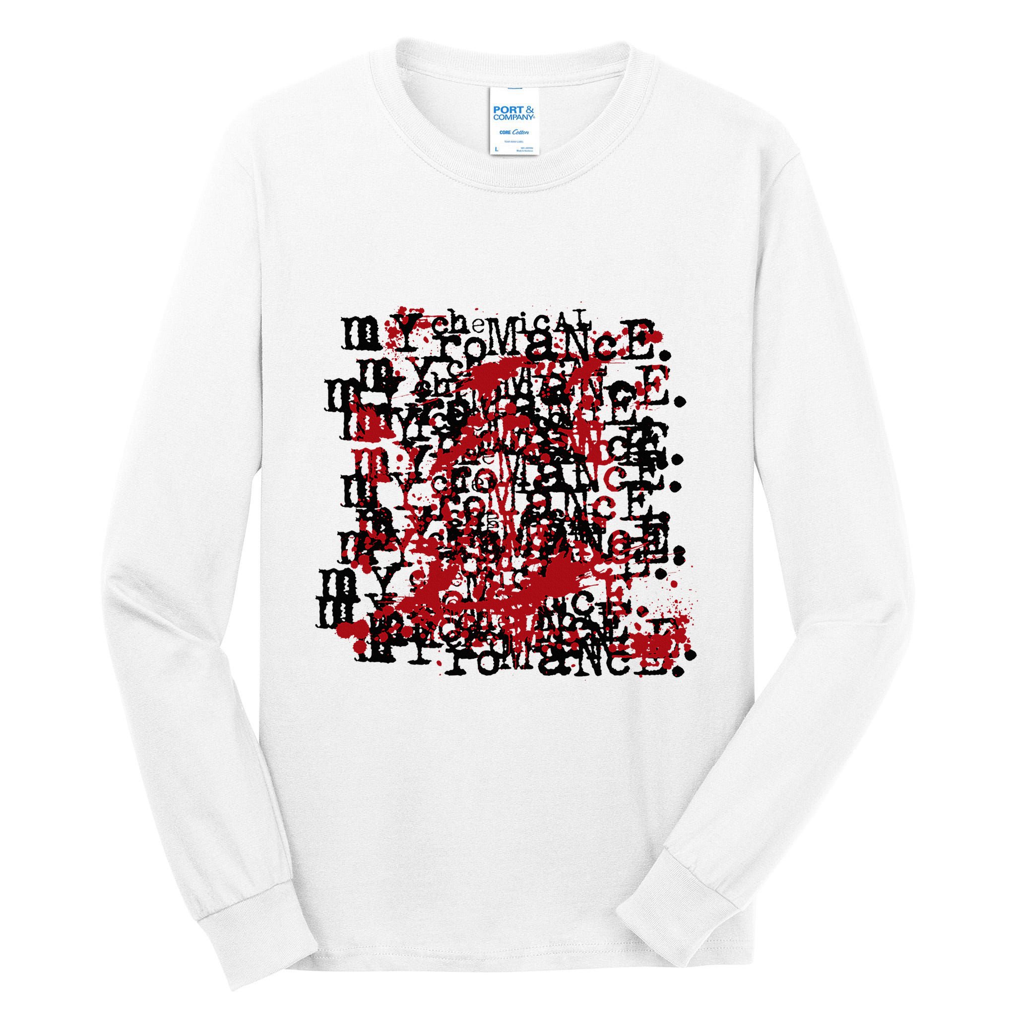 Revenge Logo On Repeat Tall Long Sleeve T-Shirt
