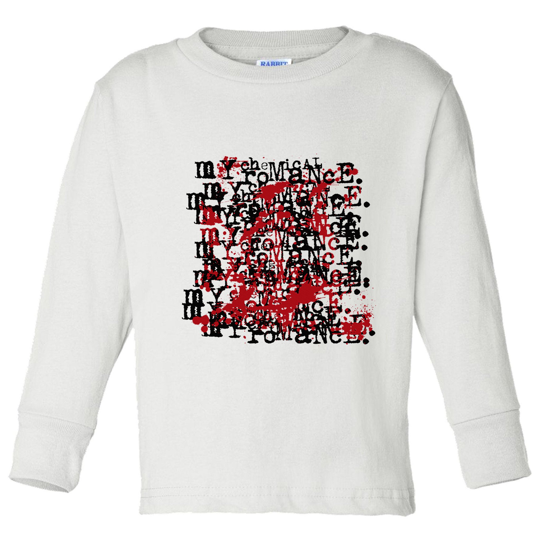 Revenge Logo On Repeat Toddler Long Sleeve Shirt