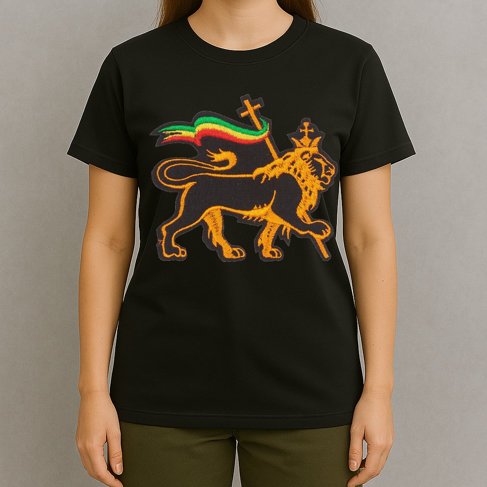 Rasta Lion Of Judah Pride Of Judaism Ethiopia And Christian T-Shirt