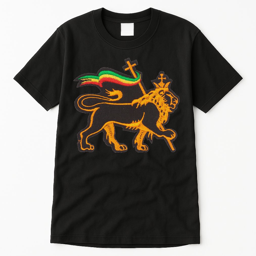 Rasta Lion Of Judah Pride Of Judaism Ethiopia And Christian Tall T-Shirt