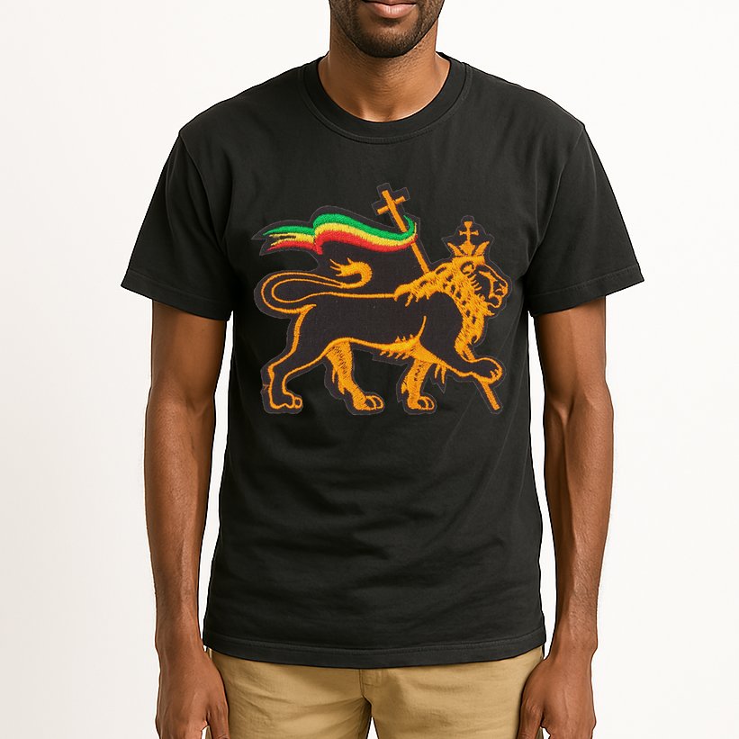 Rasta Lion Of Judah Pride Of Judaism Ethiopia And Christian Tall T-Shirt