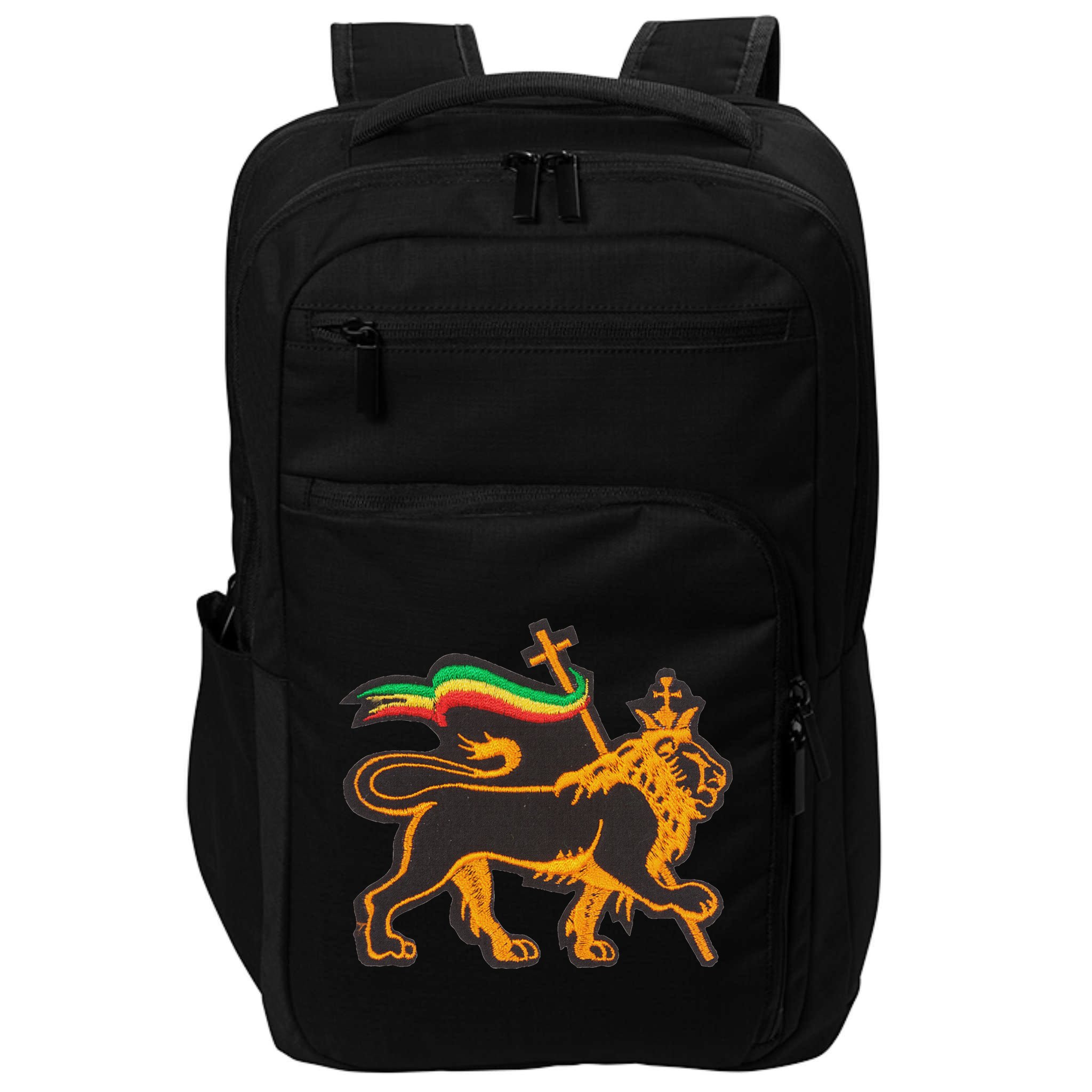 Rasta Lion Of Judah Pride Of Judaism Ethiopia And Christian Impact Tech Backpack