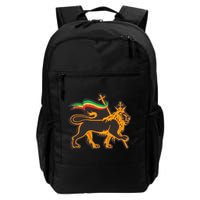 Rasta Lion Of Judah Pride Of Judaism Ethiopia And Christian Backpack