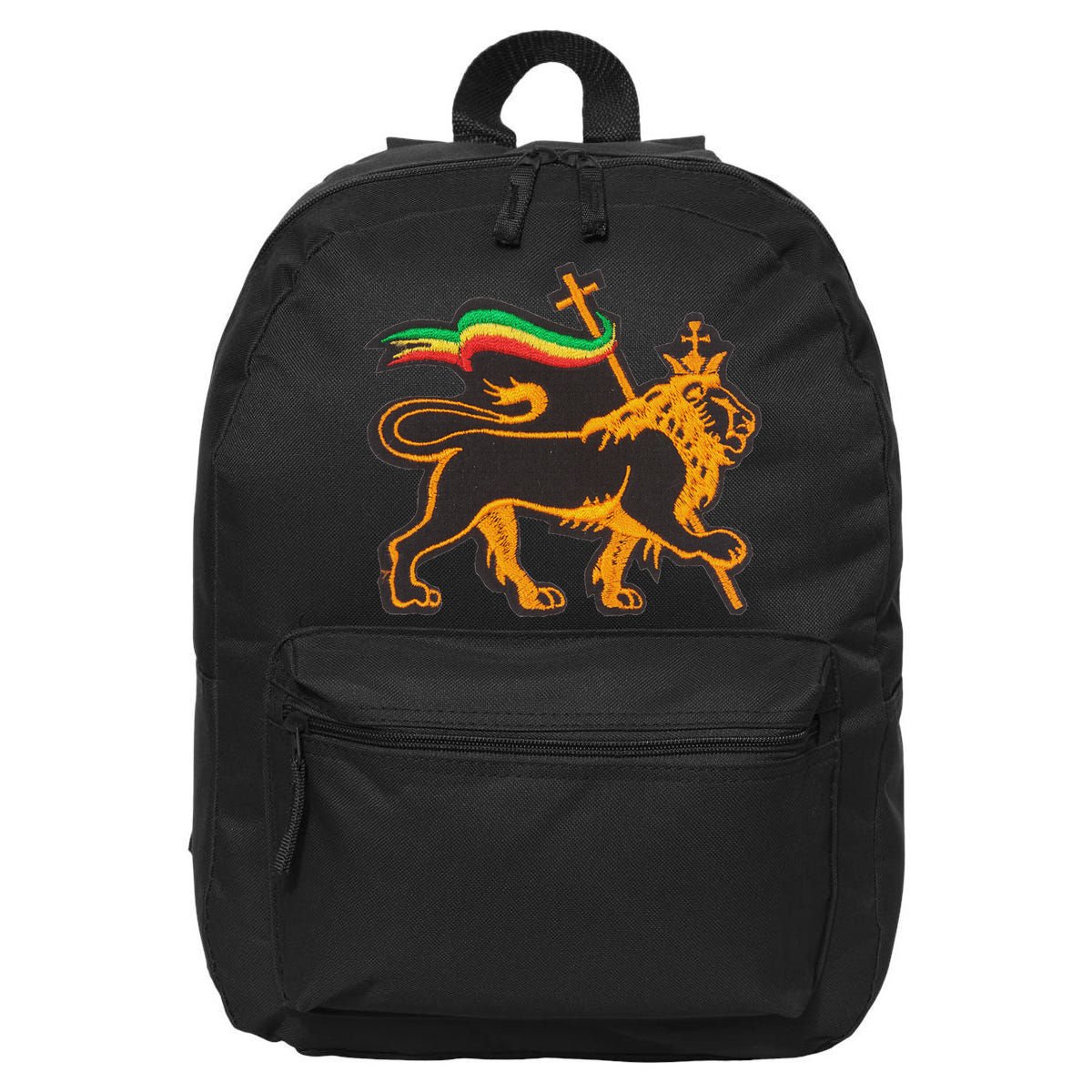 Rasta Lion Of Judah Pride Of Judaism Ethiopia And Christian 16 in Basic Backpack