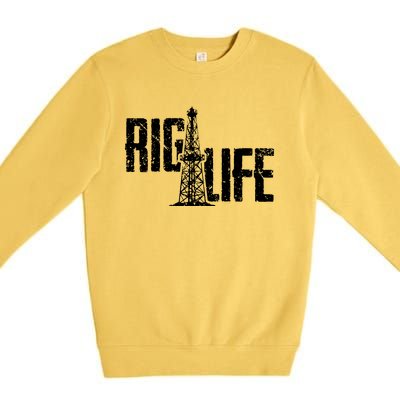 Rig Life Oilfield Premium Crewneck Sweatshirt