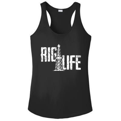 Rig Life Oilfield Ladies PosiCharge Competitor Racerback Tank