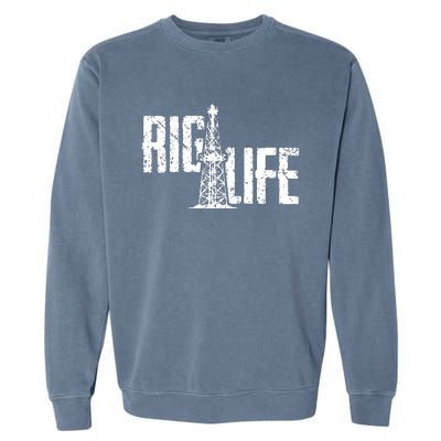 Rig Life Oilfield Garment-Dyed Sweatshirt