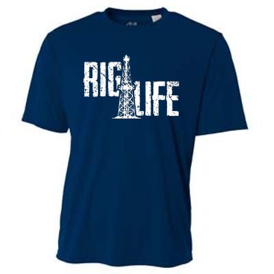 Rig Life Oilfield Cooling Performance Crew T-Shirt