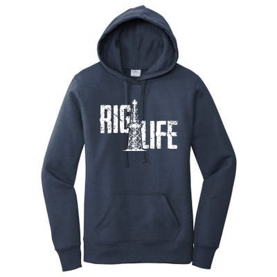 Rig Life Oilfield Women's Pullover Hoodie