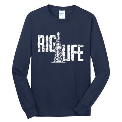 Rig Life Oilfield Tall Long Sleeve T-Shirt