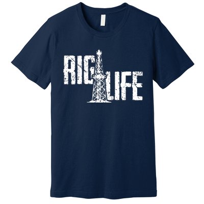 Rig Life Oilfield Premium T-Shirt