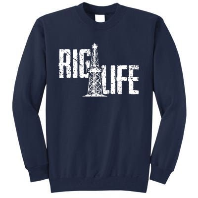 Rig Life Oilfield Tall Sweatshirt