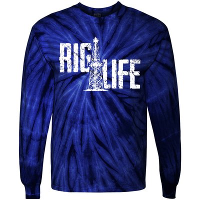 Rig Life Oilfield Tie-Dye Long Sleeve Shirt