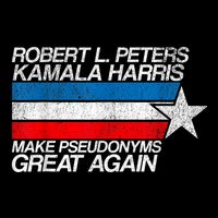 Robert L Peters Make Pseudonyms Great Again Anti Biden Drawstring Bag
