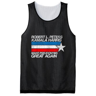 Robert L Peters Make Pseudonyms Great Again Anti Biden Mesh Reversible Basketball Jersey Tank