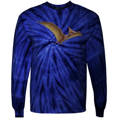 Really Like Pterodactyl Dinosaur Flying Reptile Tie-Dye Long Sleeve Shirt