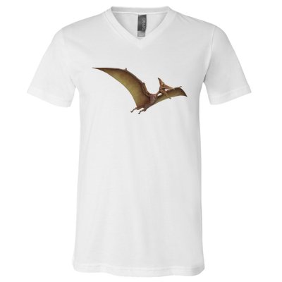 Really Like Pterodactyl Dinosaur Flying Reptile V-Neck T-Shirt