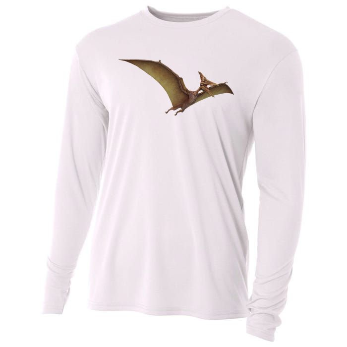 Really Like Pterodactyl Dinosaur Flying Reptile Cooling Performance Long Sleeve Crew