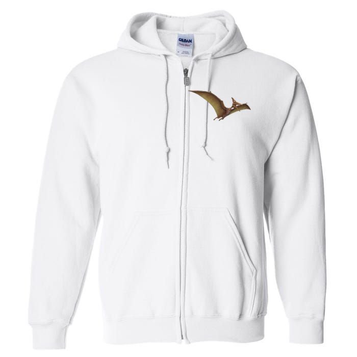 Really Like Pterodactyl Dinosaur Flying Reptile Full Zip Hoodie