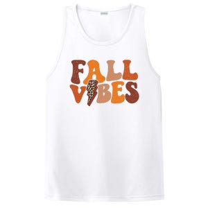 Retro Leopard Print Fall Season Vibes PosiCharge Competitor Tank