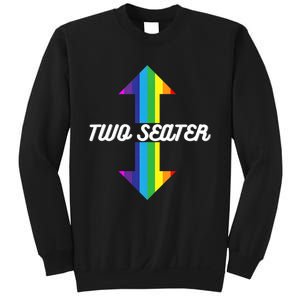 Rainbow Lgbt Pride Two Seater Sweatshirt