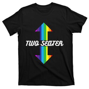 Rainbow Lgbt Pride Two Seater T-Shirt