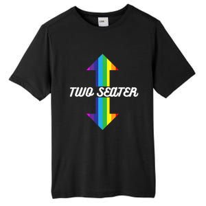 Rainbow Lgbt Pride Two Seater Tall Fusion ChromaSoft Performance T-Shirt