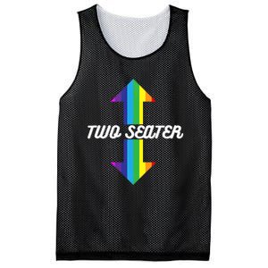 Rainbow Lgbt Pride Two Seater Mesh Reversible Basketball Jersey Tank