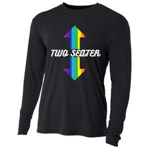 Rainbow Lgbt Pride Two Seater Cooling Performance Long Sleeve Crew