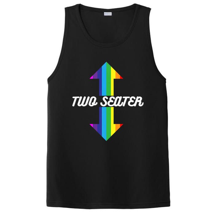 Rainbow Lgbt Pride Two Seater PosiCharge Competitor Tank