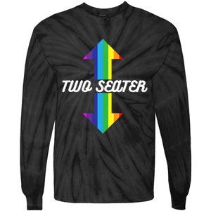 Rainbow Lgbt Pride Two Seater Tie-Dye Long Sleeve Shirt