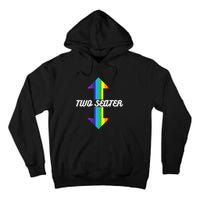 Rainbow Lgbt Pride Two Seater Tall Hoodie