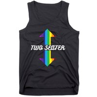 Rainbow Lgbt Pride Two Seater Tank Top