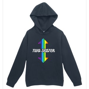 Rainbow Lgbt Pride Two Seater Urban Pullover Hoodie