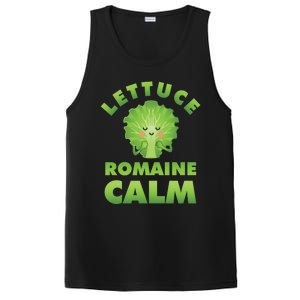 Romaine Lettuce Pun Vegan Vegetarian Gift PosiCharge Competitor Tank