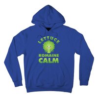 Romaine Lettuce Pun Vegan Vegetarian Gift Hoodie